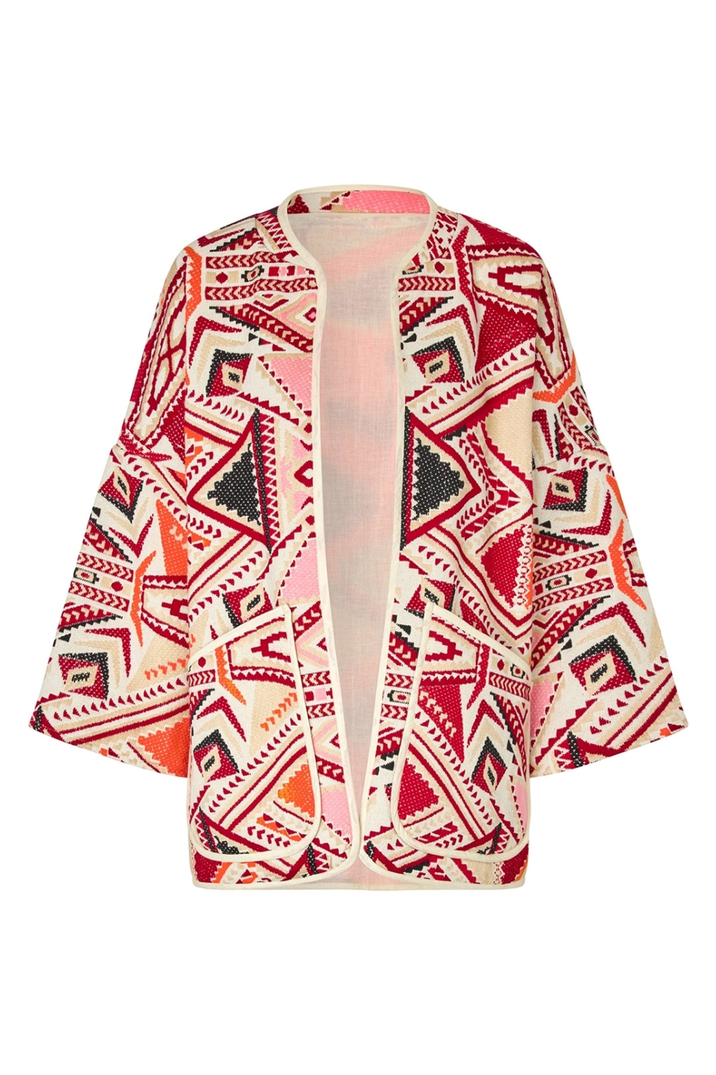 Lulu LL Jacket 3/4 30 Red - 25530-6003