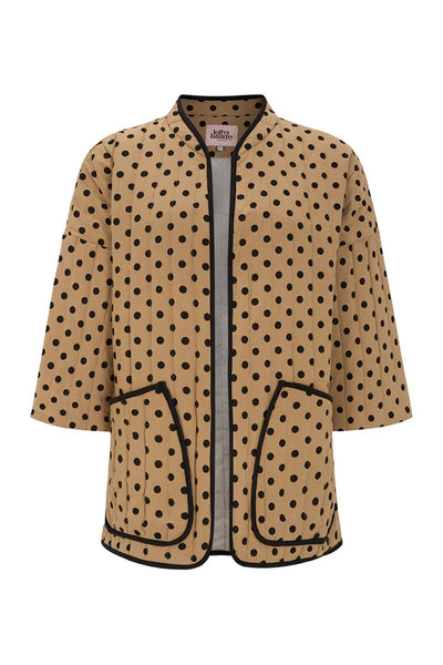 Lulull Jacket 3/4 Dot Print - 26247-6002 Thumbnail
