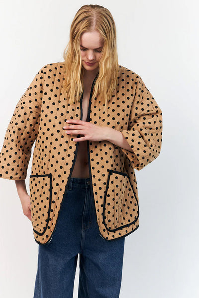 Lulull Jacket 3/4 Dot Print - 26247-6002 Thumbnail