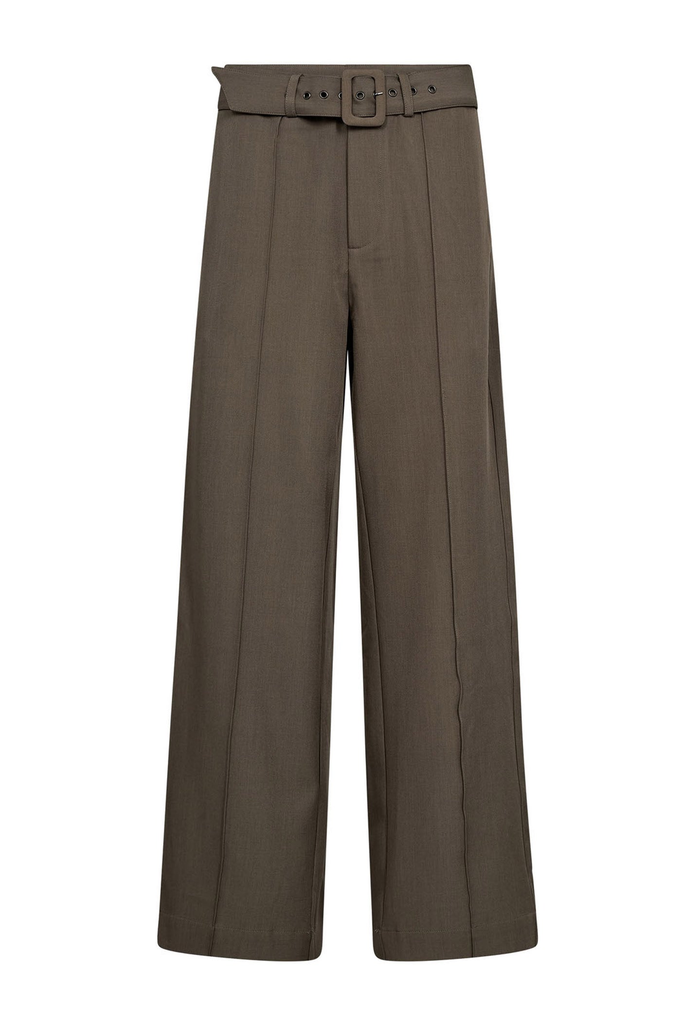 LunaCC Belt Crease LL Pant 154-Walnut - 41038