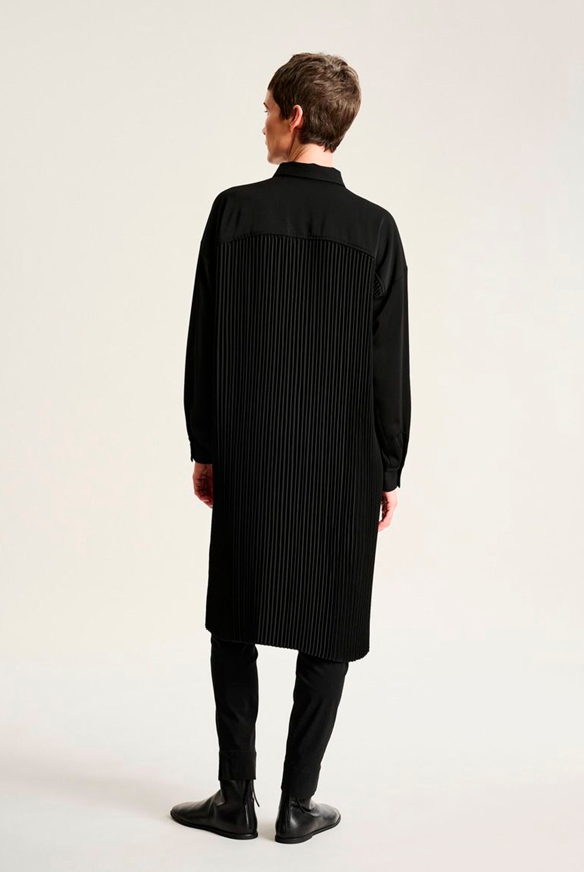 Yume kjole med plissé detalje Black - 267-2491-5933