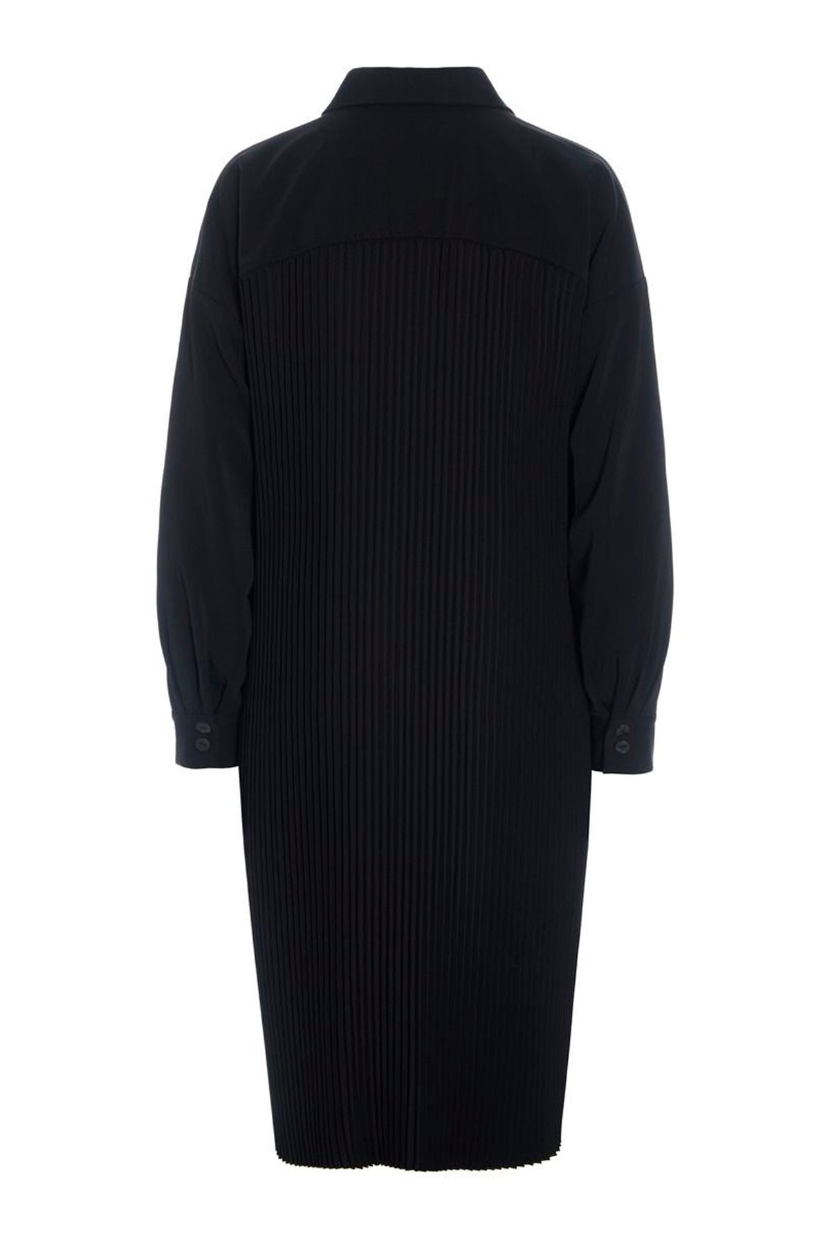 Yume kjole med plissé detalje Black - 267-2491-5933