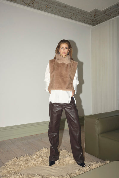 FeraCC Faux Collar 10003-Creme - 500368 Thumbnail