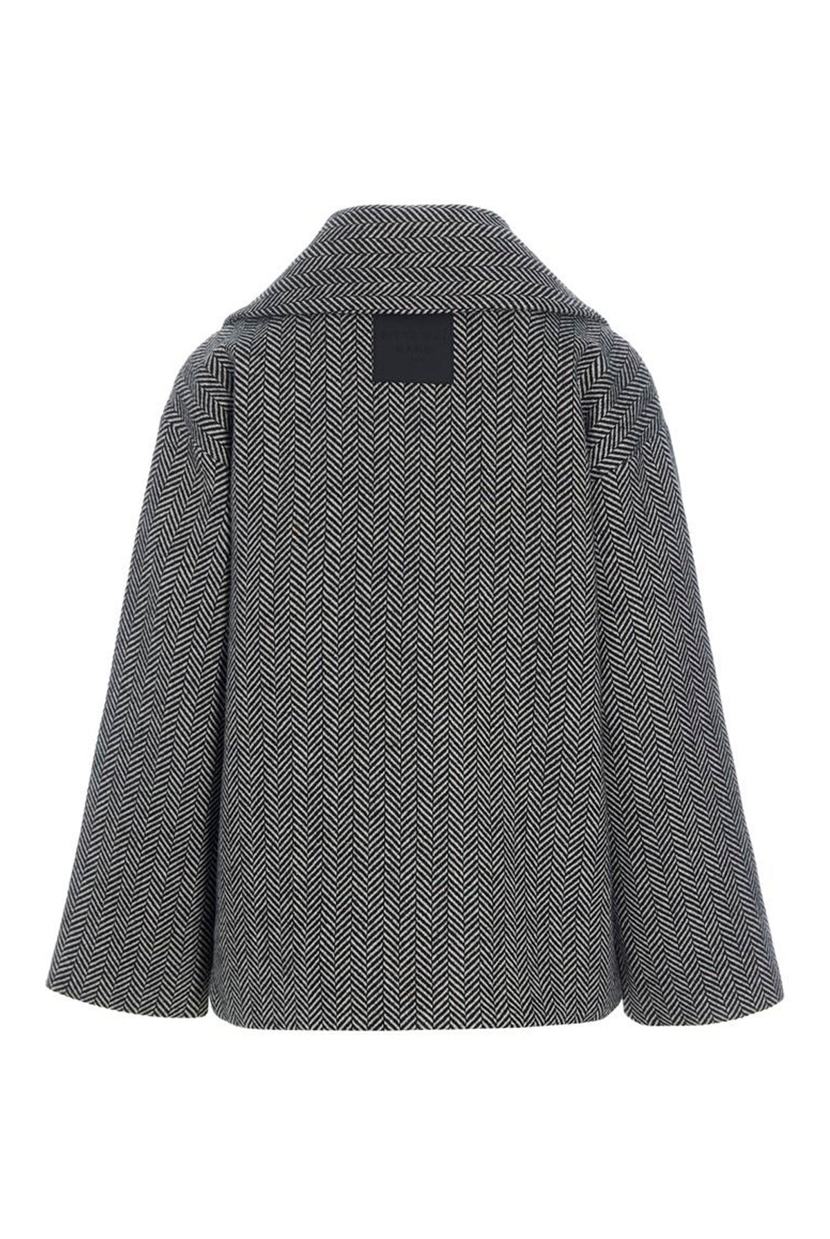 Nishin dobbeltradet jakke Herringbone - 267-2496-5978