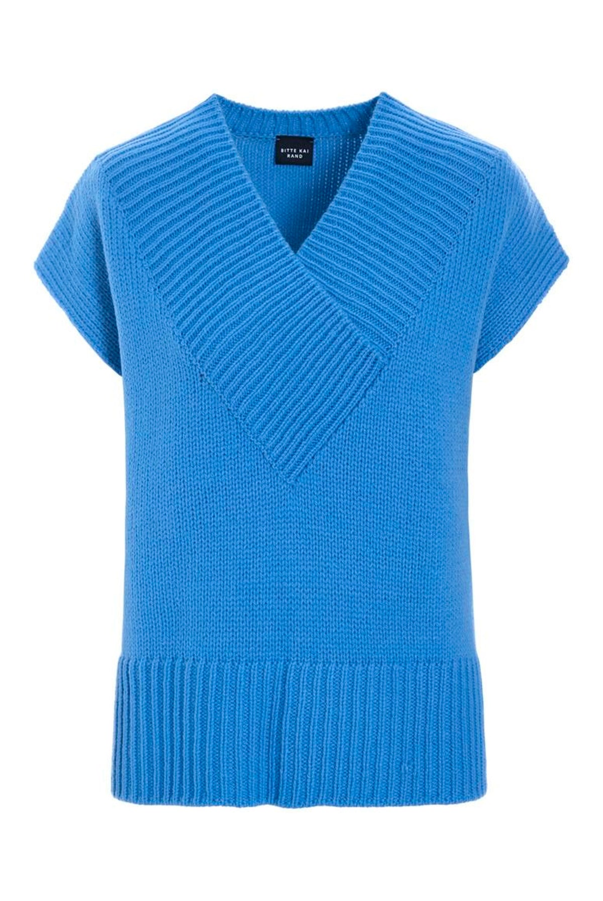 Nitto Ærmeløs bluse Lake Blue - 267-1074-5989