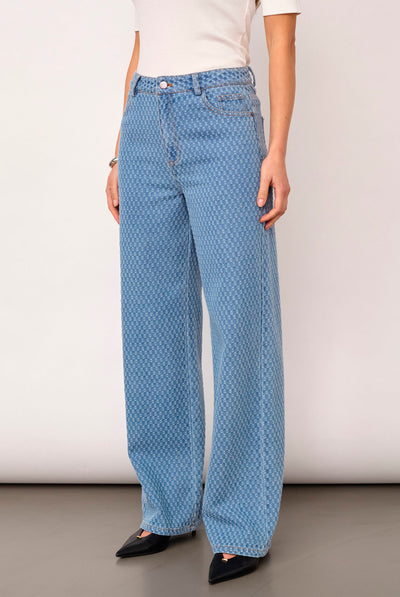 AntoCC Denim Pant 45004-Light Denim - 500179 Thumbnail