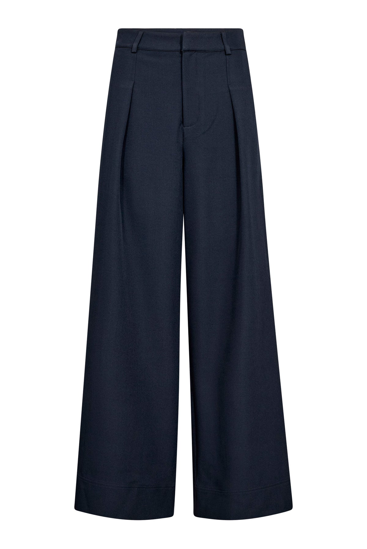 LunaCC Pleat Pant 40007-Navy - 500391