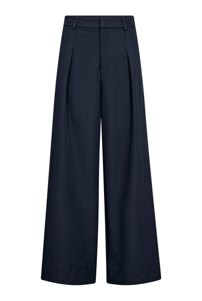 LunaCC Pleat Pant 40007-Navy - 500391 Thumbnail