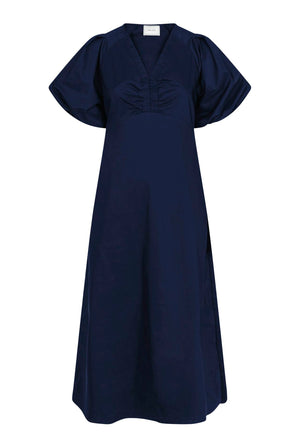 Illana Poplin Navy