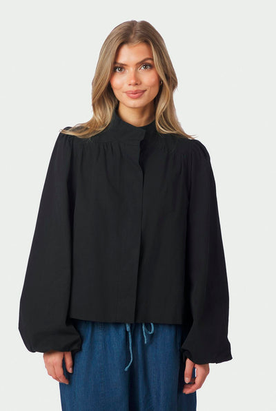 Tirsa Twill Jacket Black - 168103 Thumbnail