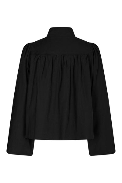 Tirsa Twill Jacket Black - 168103 Thumbnail