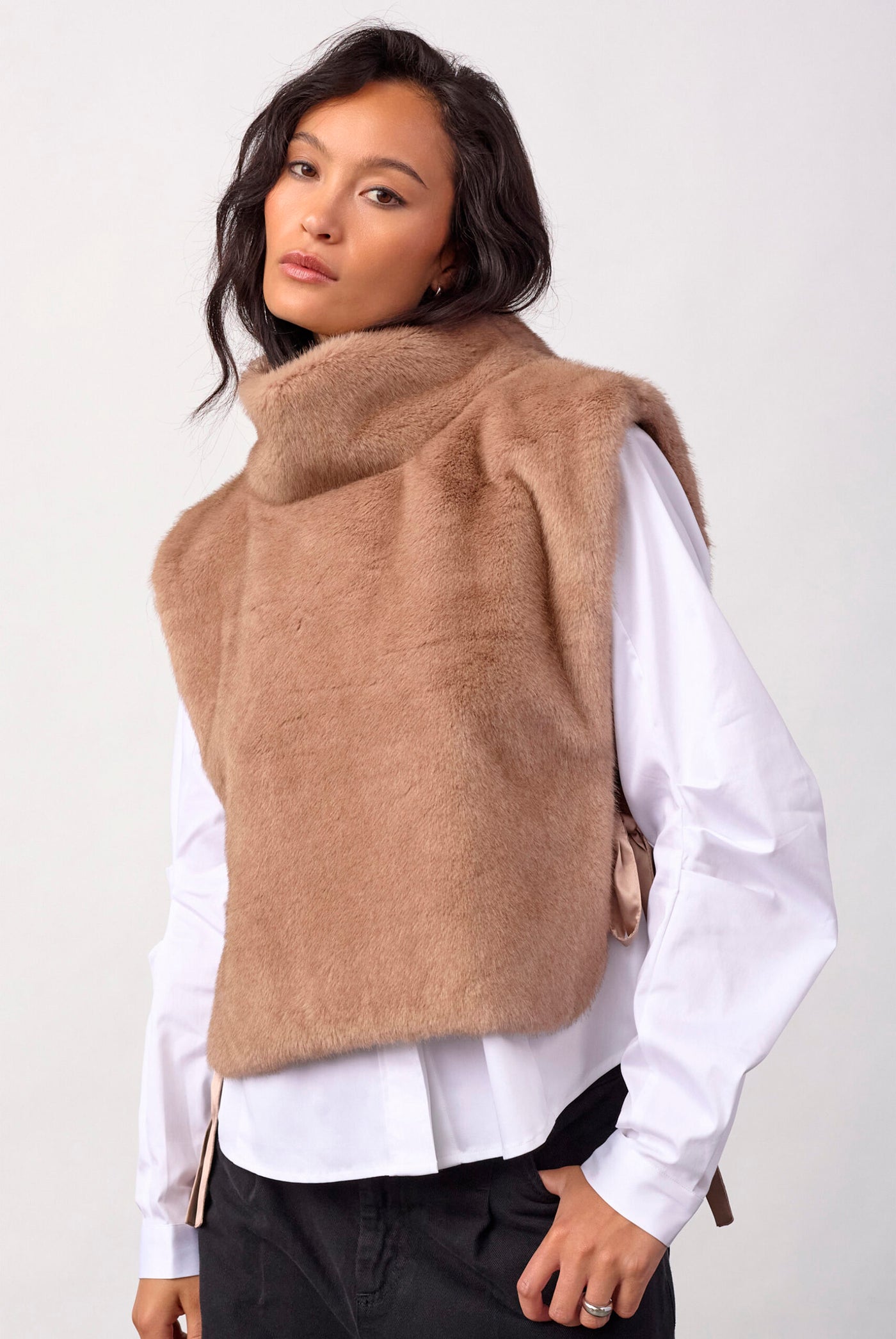 FeraCC Faux Collar 10003-Creme - 500368