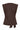 LunaCC Pleat Top 20003-Dark Brown - 500314