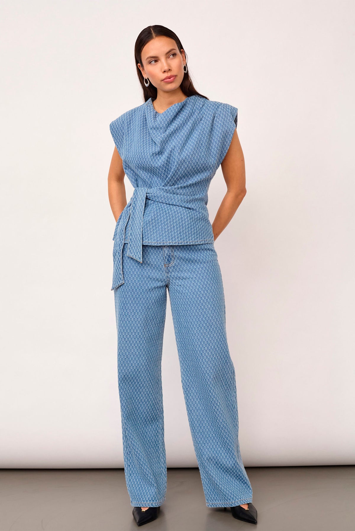 AntoCC Denim Pant 45004-Light Denim - 500179