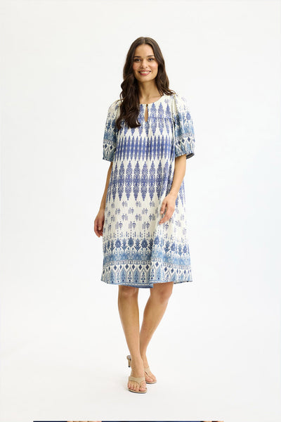 Luna dress Blue - 17161 Thumbnail