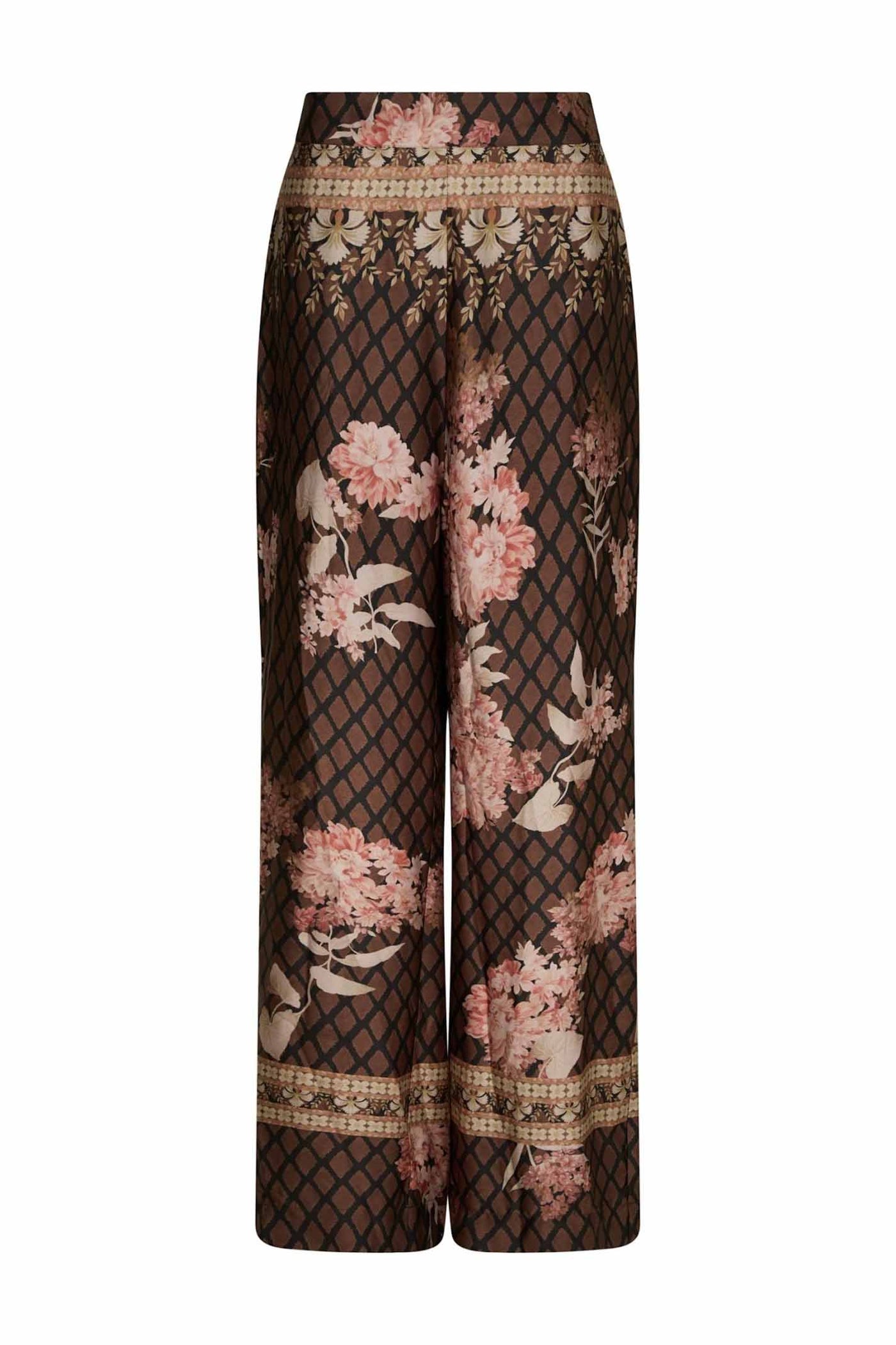 Lunet Botanical Border Pants Black - 167030