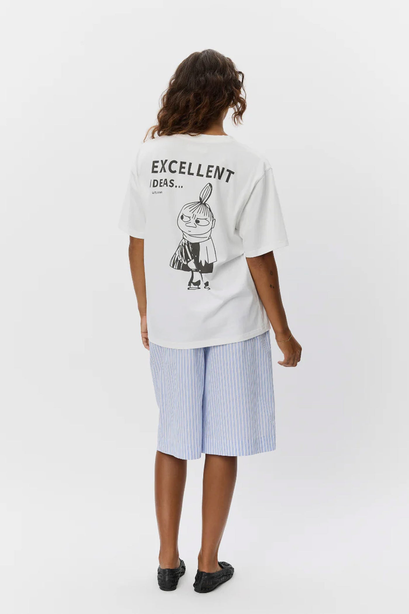 MAESW MOOMIN T-SHIRT 0124 Snow white - S261575