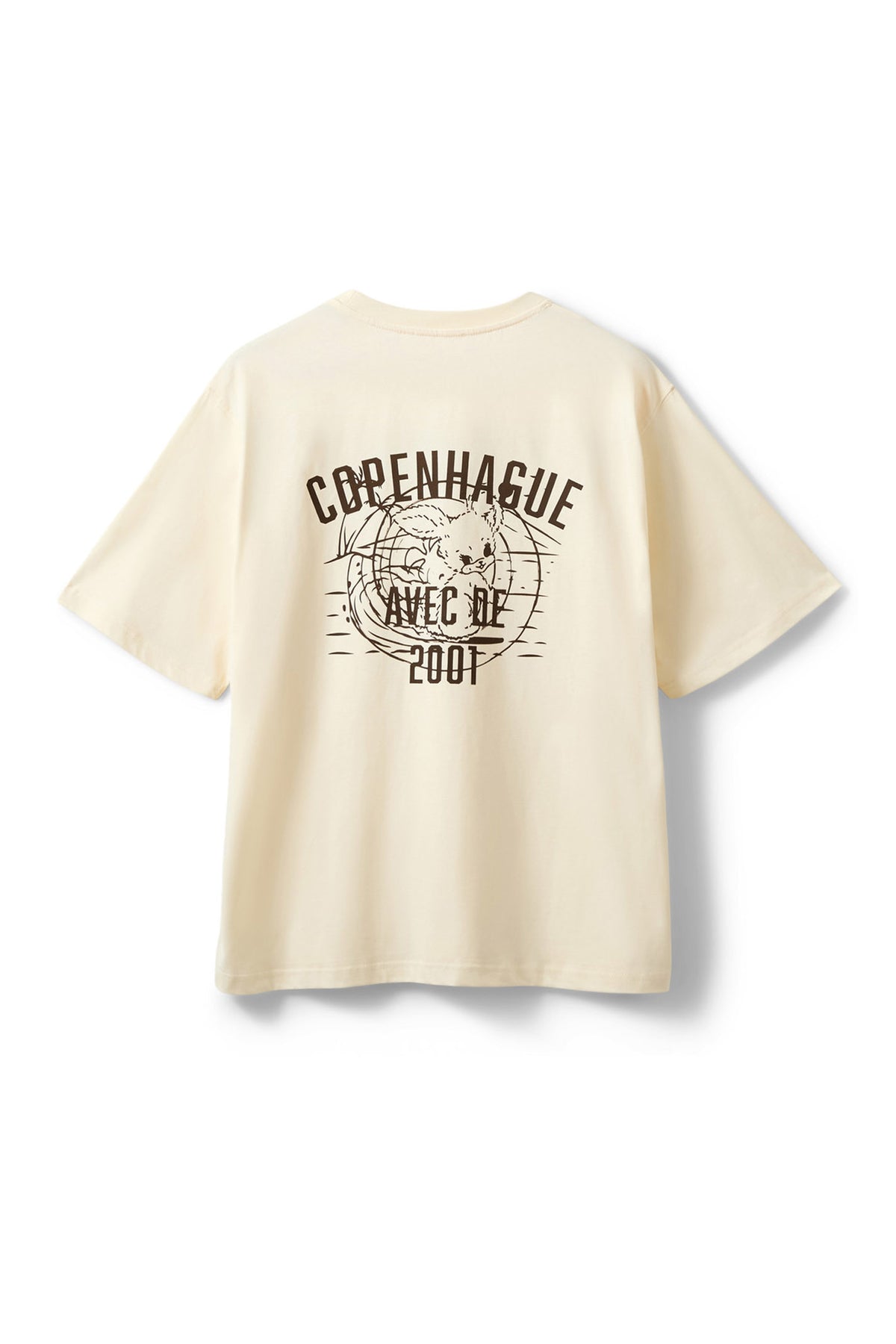 MAESW OVERSIZED T-SHIRT 0118 Antique White - S262320