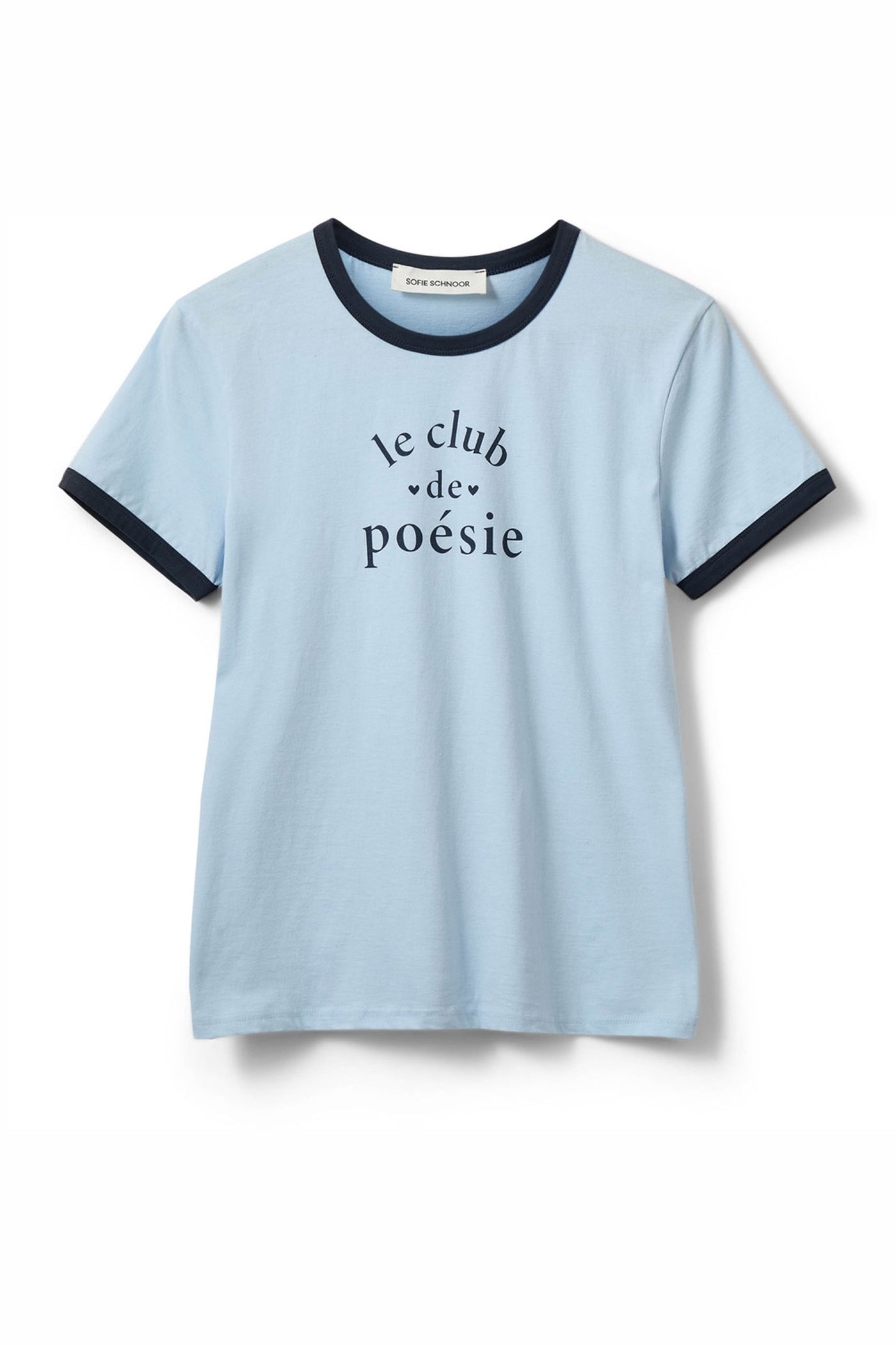 MAGGIESW CONTRAST TRIM T-SHIRT 5076 Blue - S261435