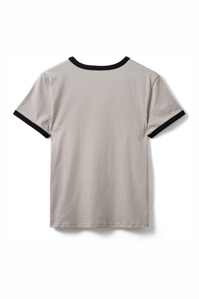 MAGGIESW CONTRAST TRIM T-SHIRT 8021 Dark grey - S261435 Thumbnail