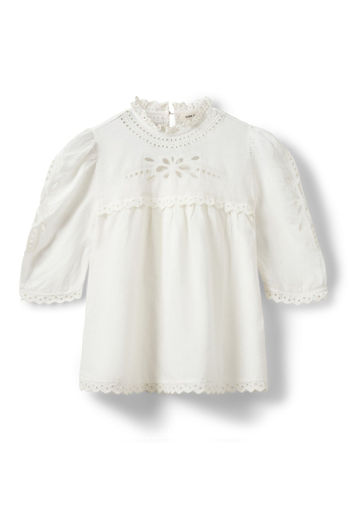MAIASW EMBROIDERED CUT-OUT LAC 0159 Cream White - S262230