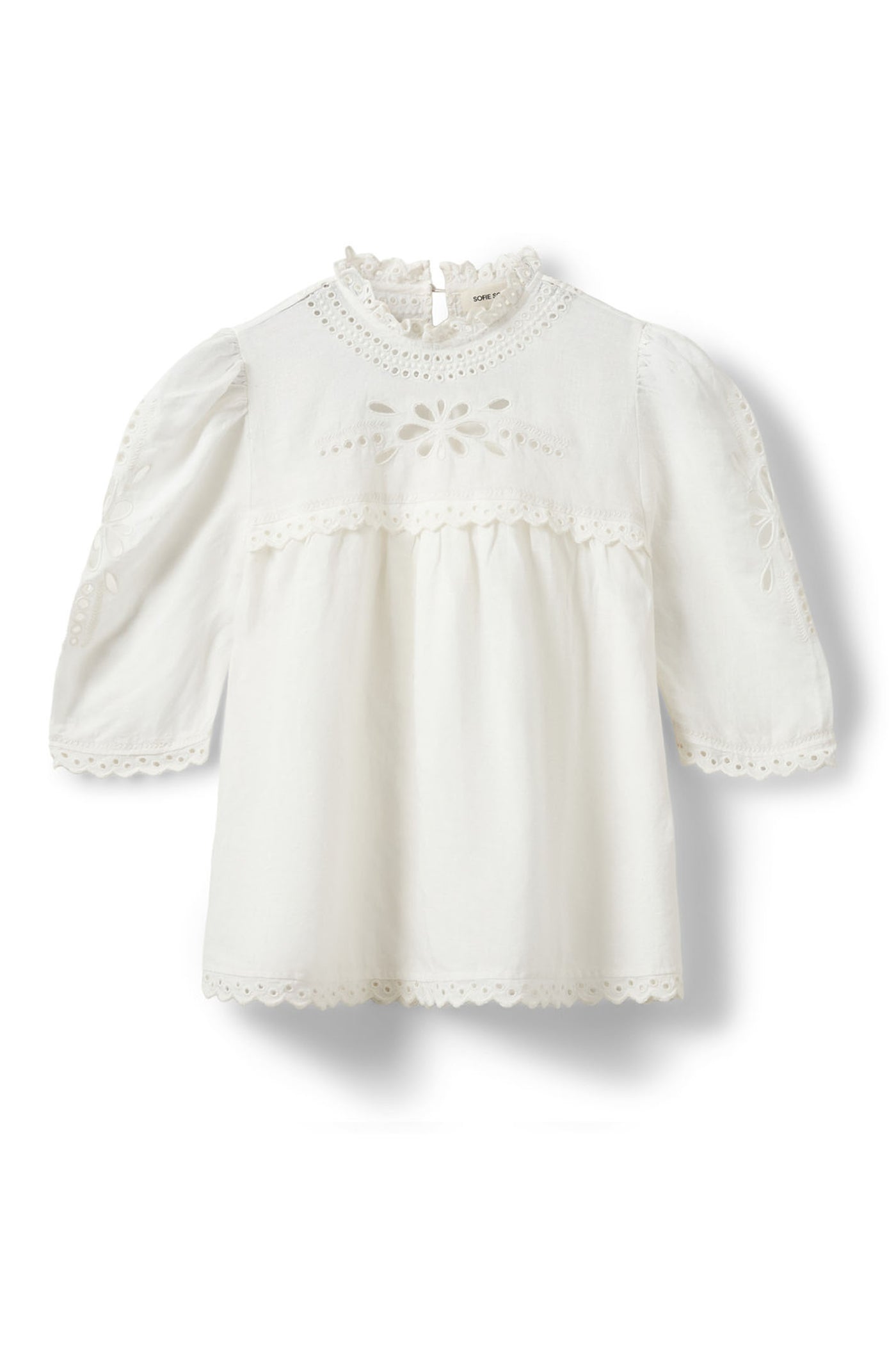 MAIASW EMBROIDERED CUT-OUT LAC 0159 Cream White - S262230