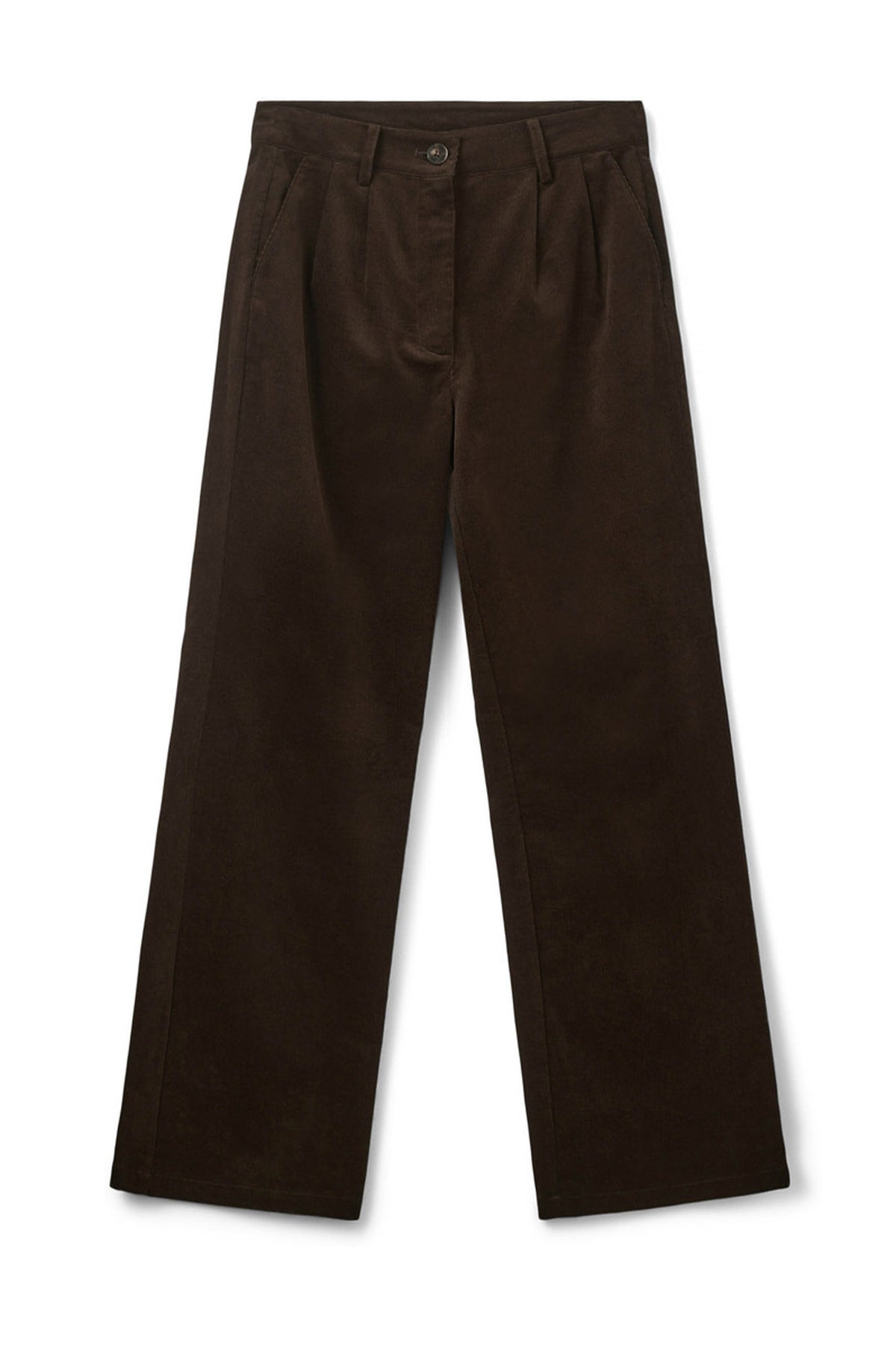 MALINASW TROUSERS 7025 Dark brown - S253353