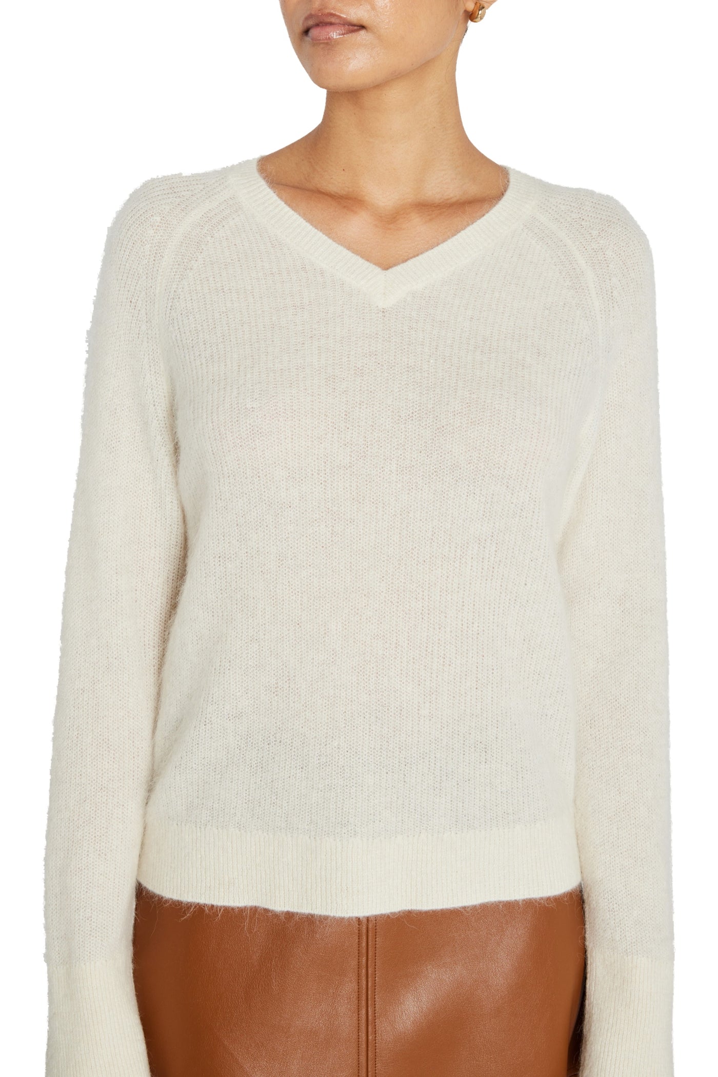 FluffyBBAmera knit OFF WHITE - BBW4781