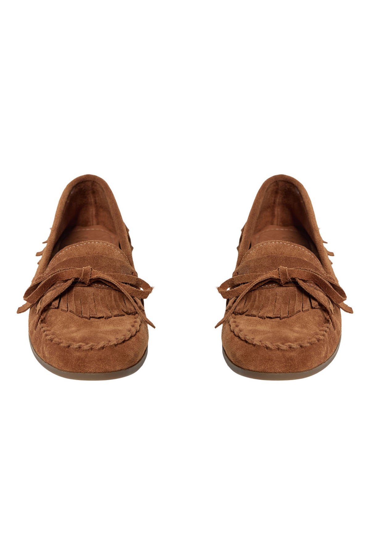 MARGITSW FRINGE SHOE 7019 Cognac - S262761