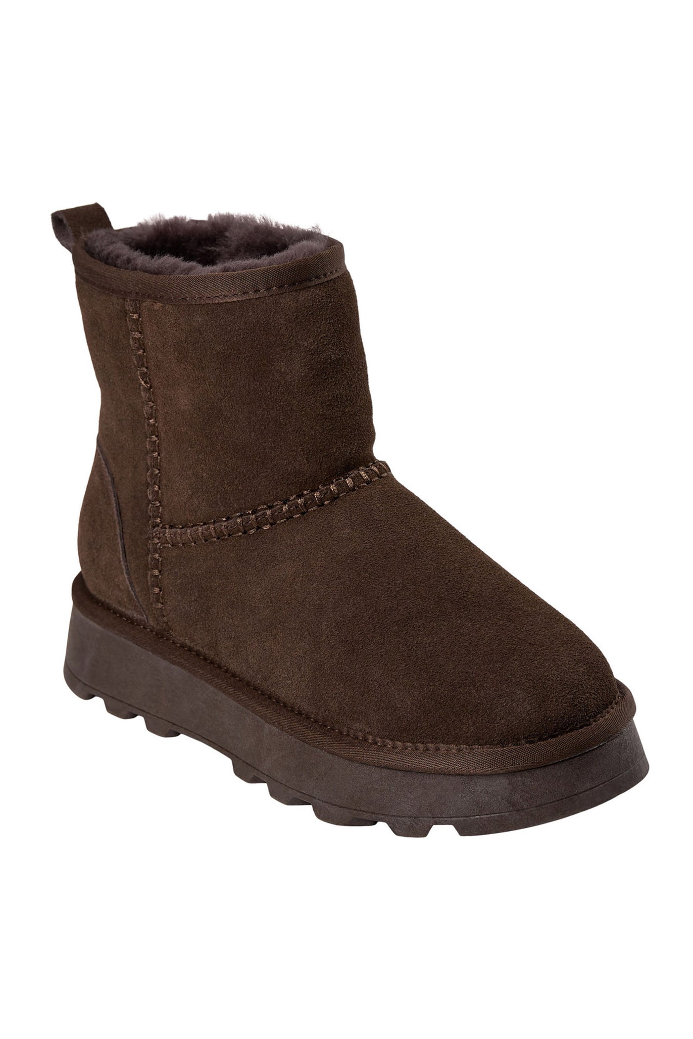 MARIESW TEDDY BOOT 7025 Dark brown - S243730