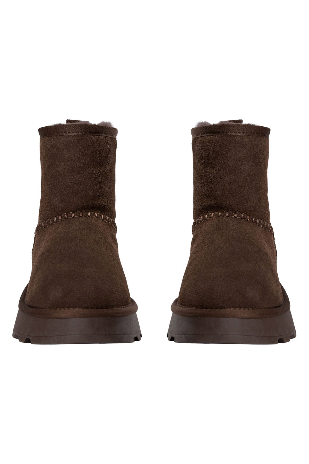 MARIESW TEDDY BOOT 7025 Dark brown - S243730