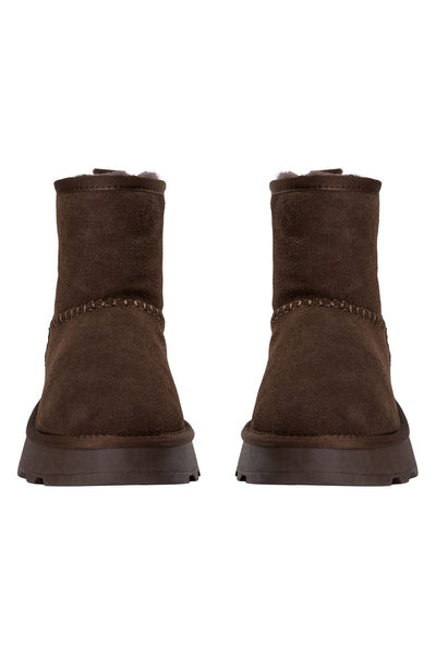 MARIESW TEDDY BOOT 7025 Dark brown - S243730 Thumbnail