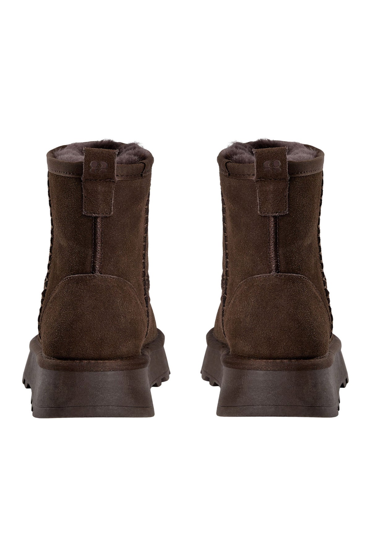 MARIESW TEDDY BOOT 7025 Dark brown - S243730