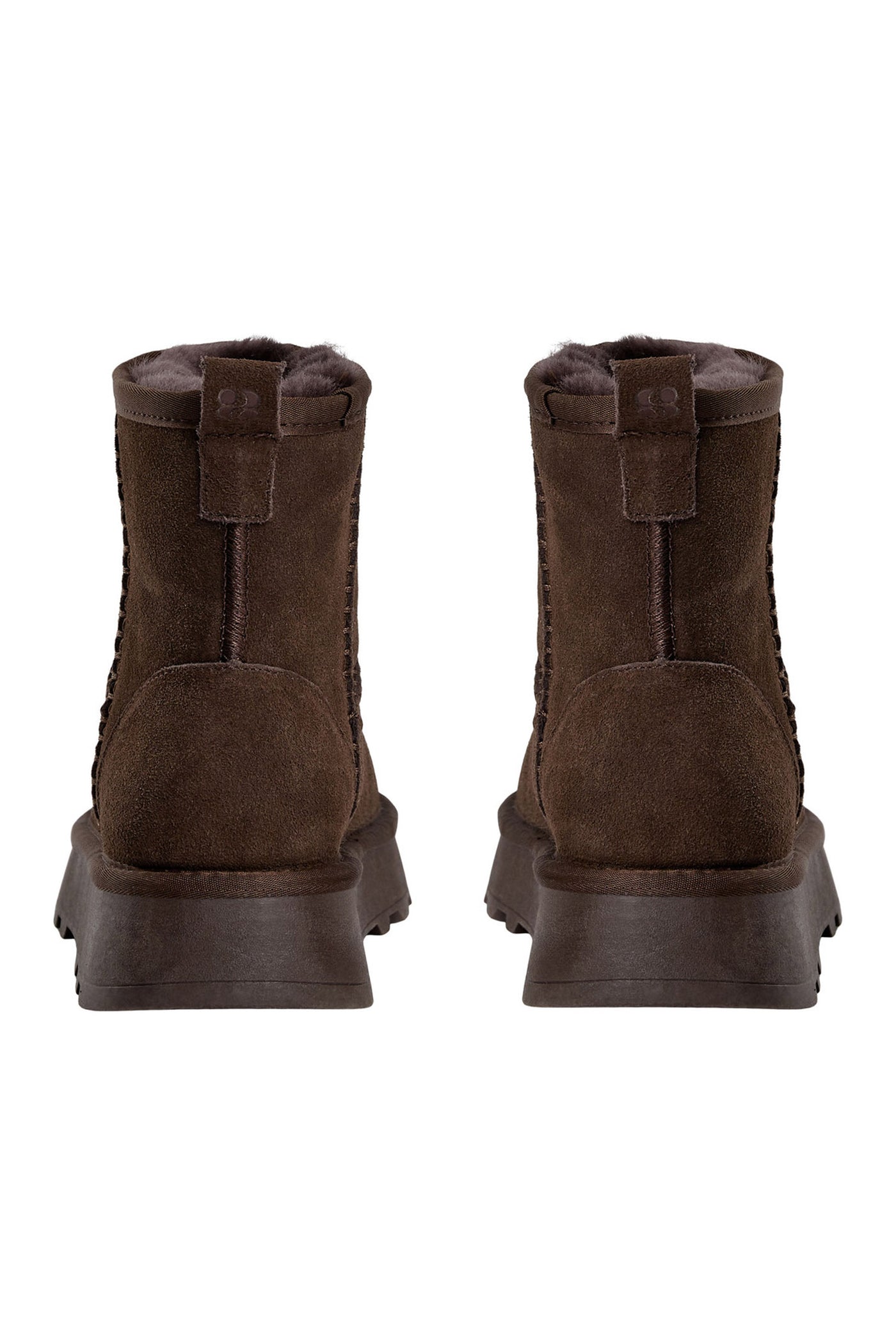 MARIESW TEDDY BOOT 7025 Dark brown - S243730