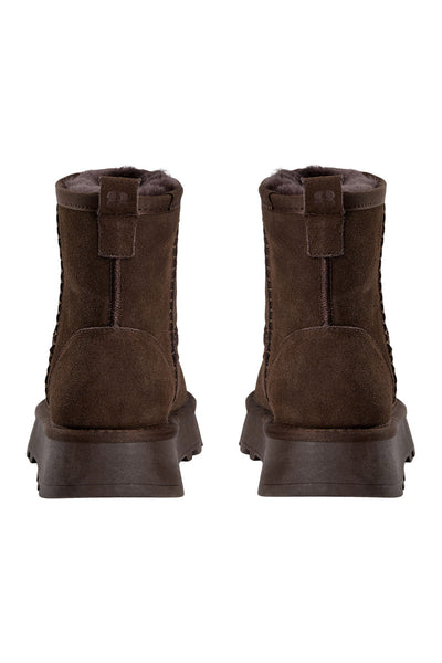 MARIESW TEDDY BOOT 7025 Dark brown - S243730 Thumbnail