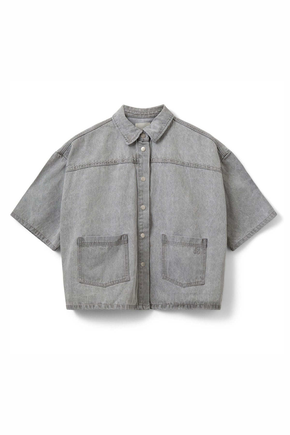 MELISSASW DENIM LOOSE FIT OVER 8052 Stone Grey - S261266