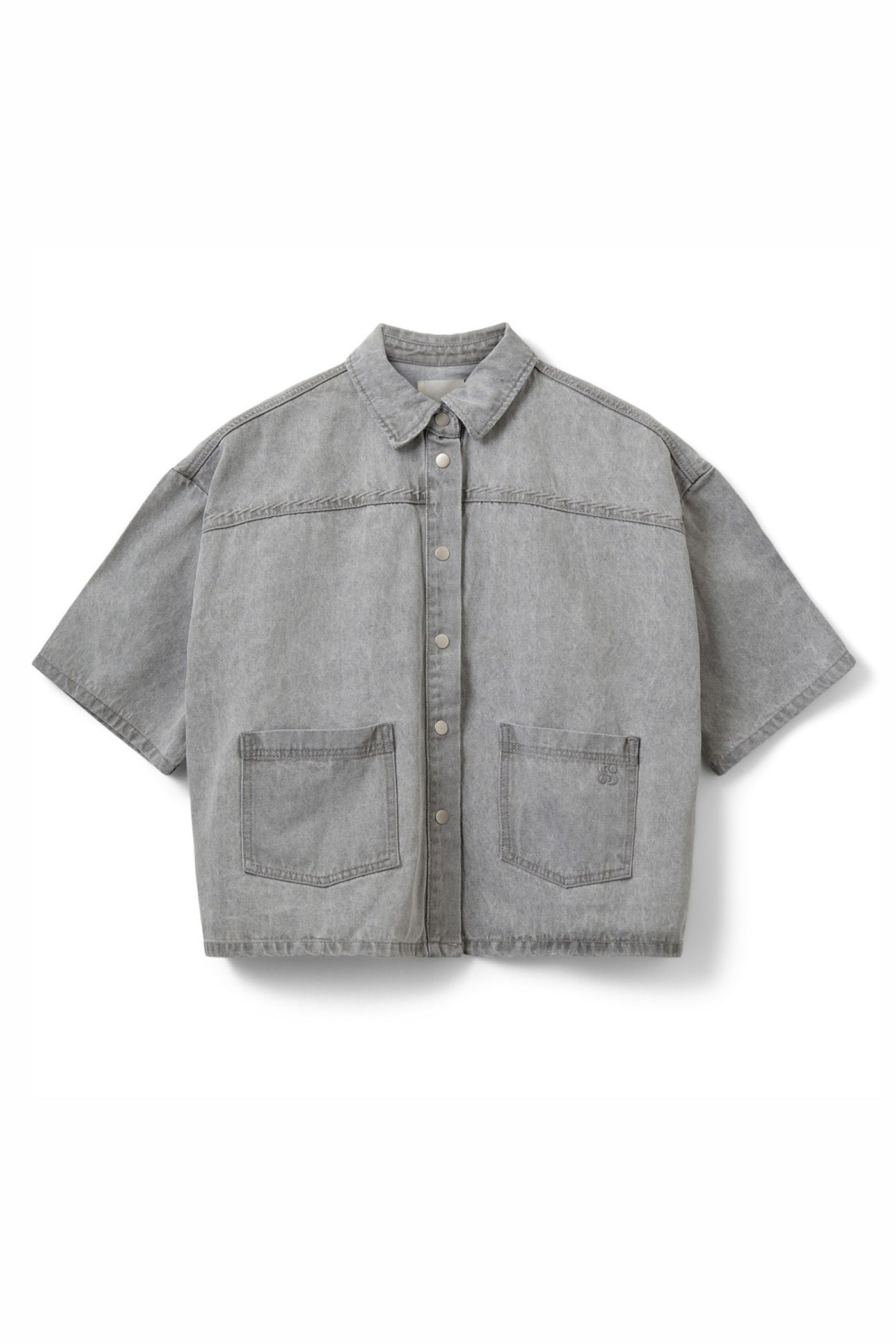 MELISSASW DENIM LOOSE FIT OVER 8052 Stone Grey - S261266