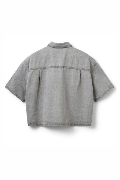MELISSASW DENIM LOOSE FIT OVER 8052 Stone Grey - S261266 Thumbnail