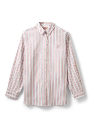 MERCYSW OVERSIZED SHIRT 4169 Light Rose Striped - S262205