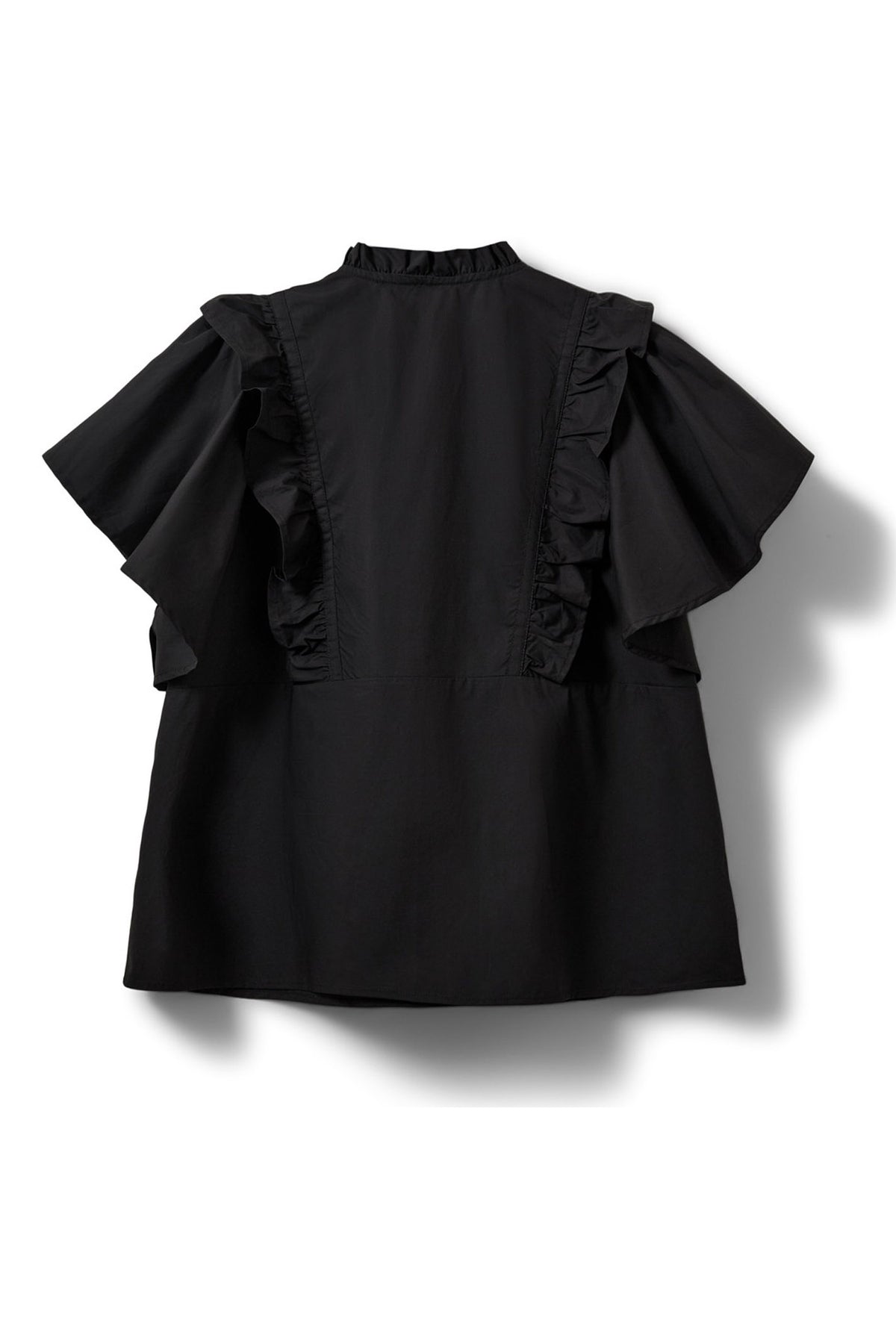 MERLINDASW FRILL TOP 1000 Black - S262117