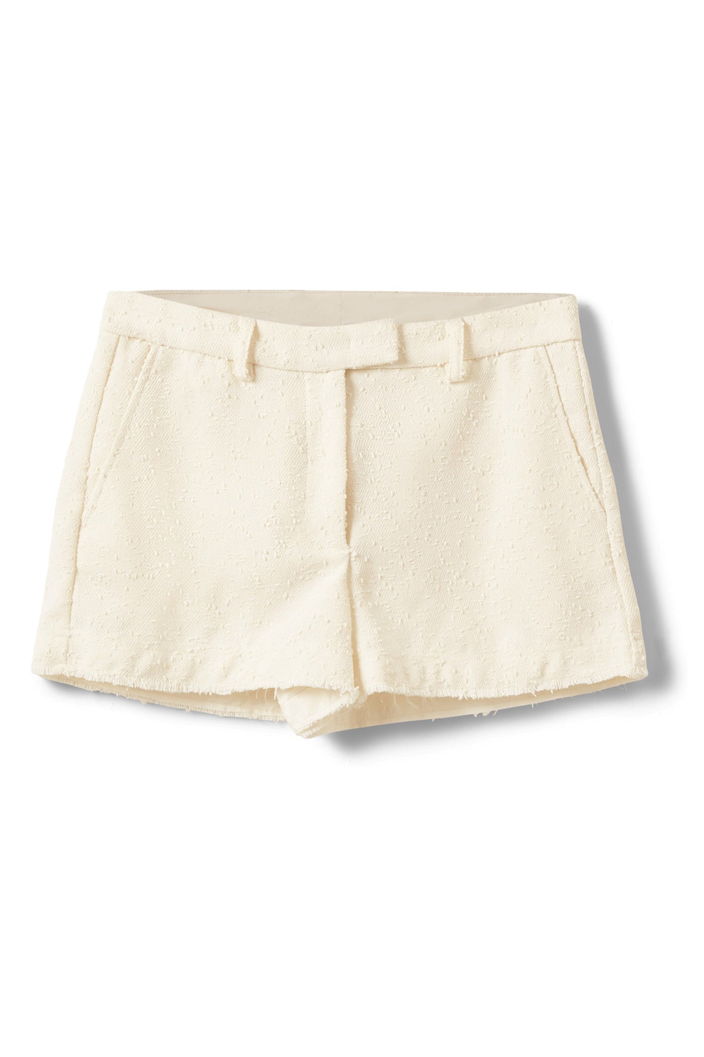 MIDGASW BOUCLE MINI SHORTS 0101 Off white - S262241