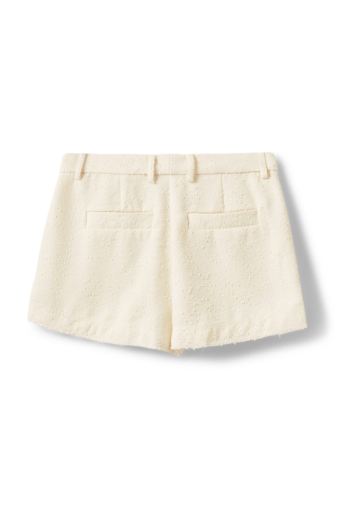 MIDGASW BOUCLE MINI SHORTS 0101 Off white - S262241