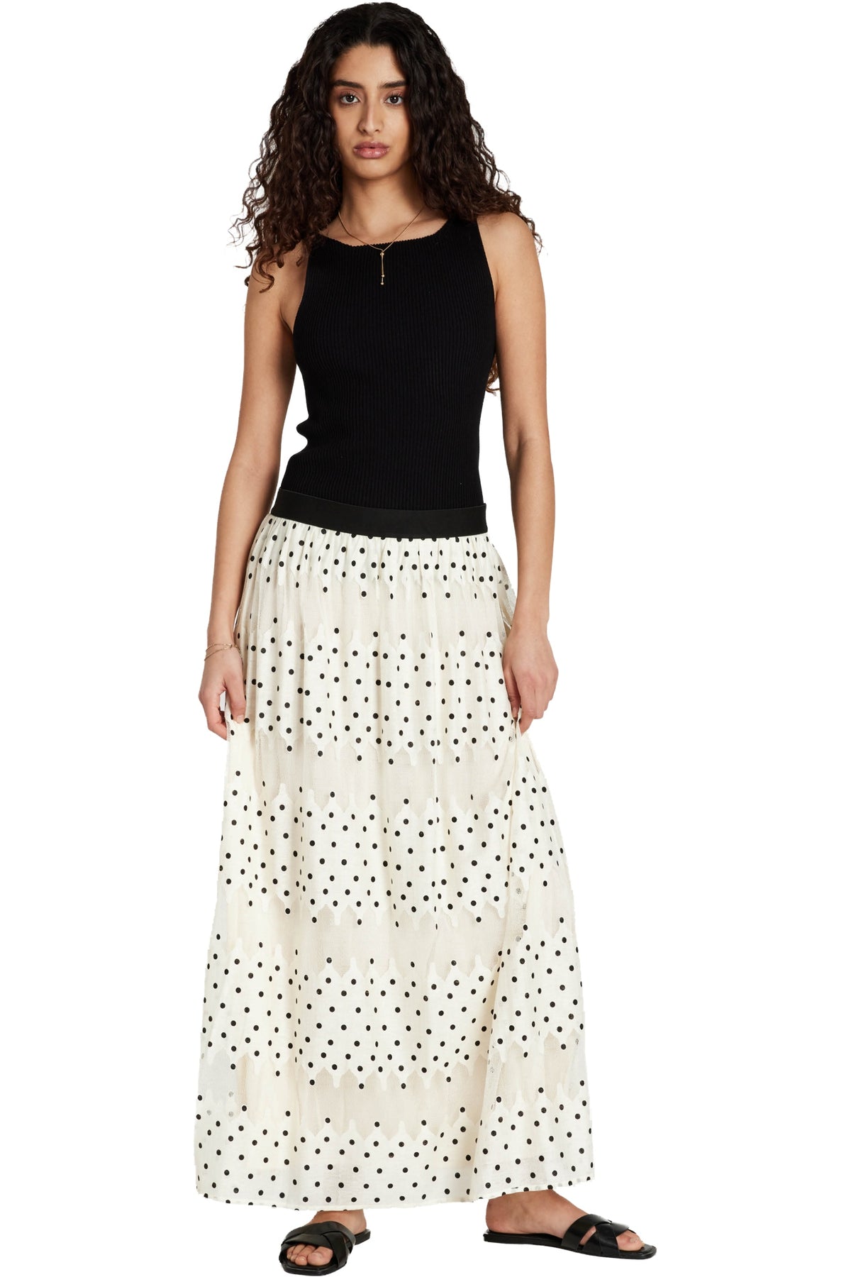 Tahinabbarias Skirt Dot - BBW5193