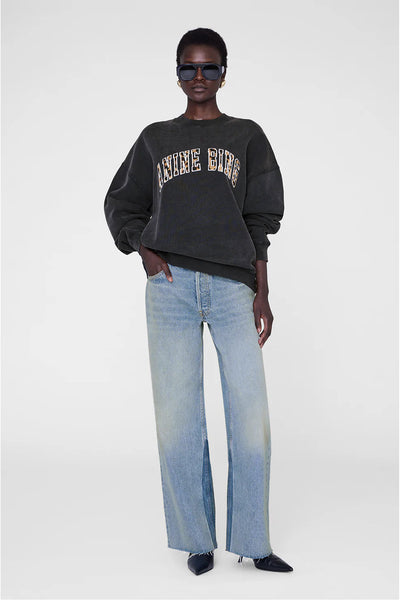 MILES LEOPARD Washed black - A-12110 Thumbnail