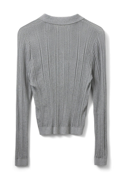 MINDYSW KNIT 8037 Silver - S253455 Thumbnail