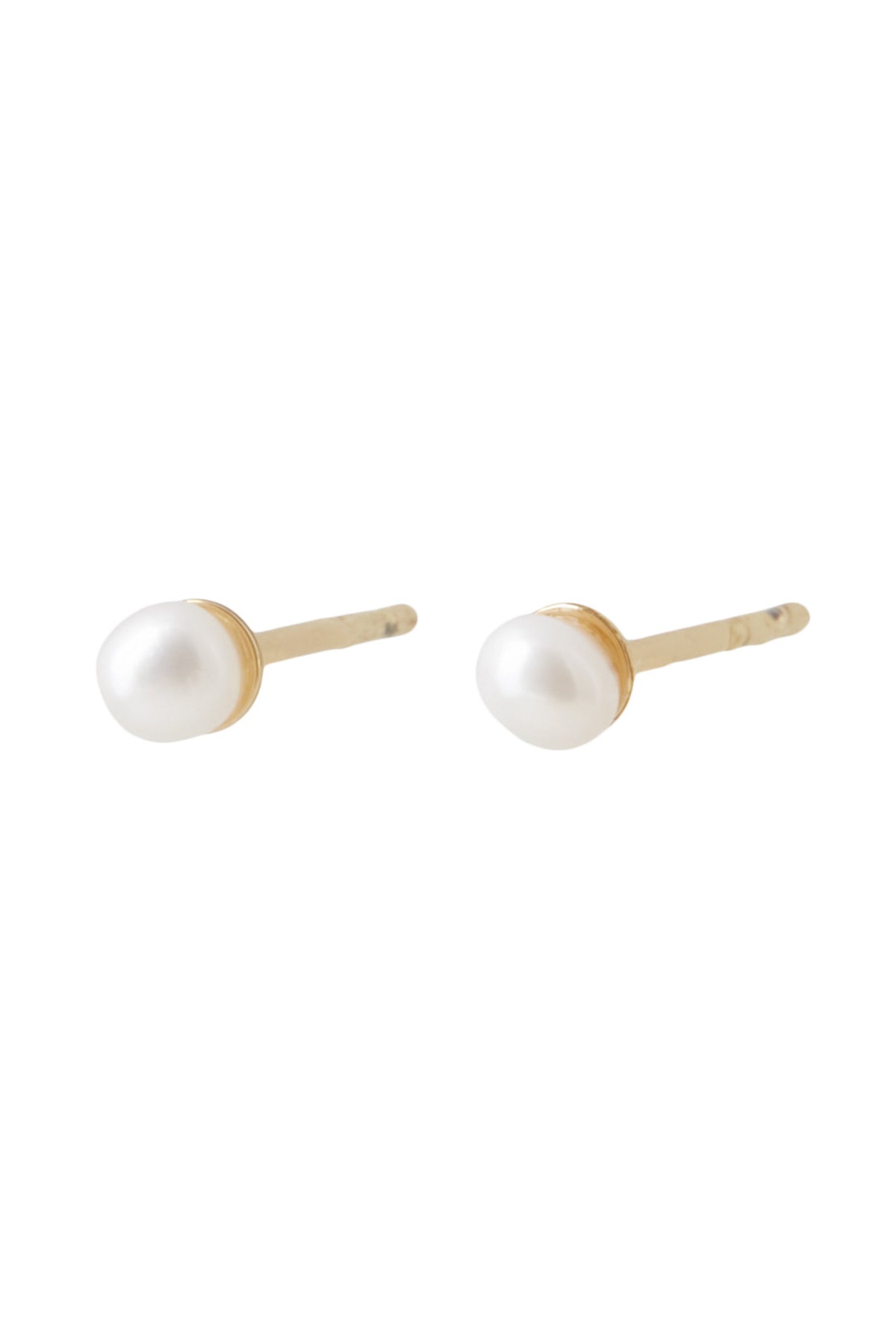 MINI PEARL EARSTICK TILBEHØR GULD - MINI PEARL EARSTICK