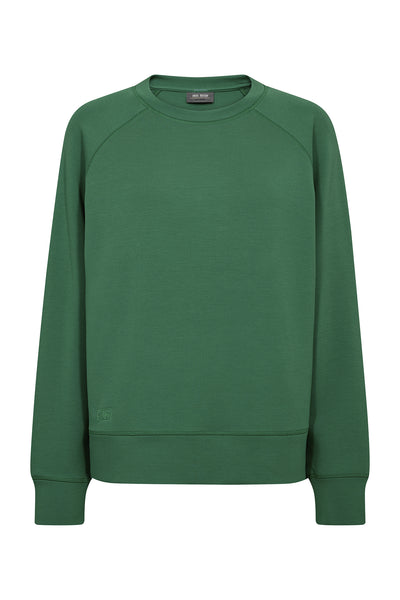 MMAbello O-LS Basic Sweatshirt Turf Green - 168530 Thumbnail
