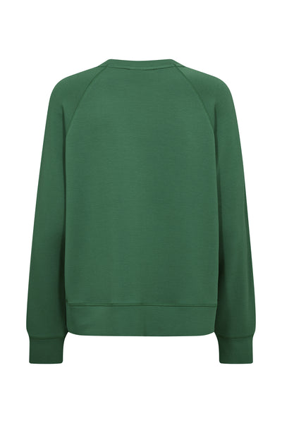 MMAbello O-LS Basic Sweatshirt Turf Green - 168530 Thumbnail