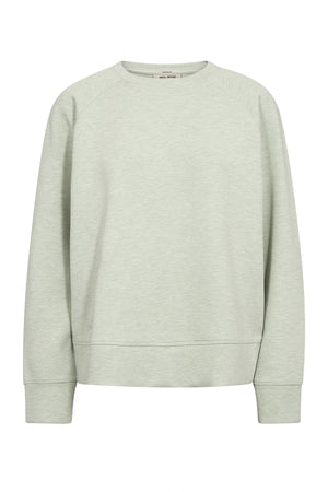 MMAbello O-LS MŠlange Sweatshi Frosty Green - 180720