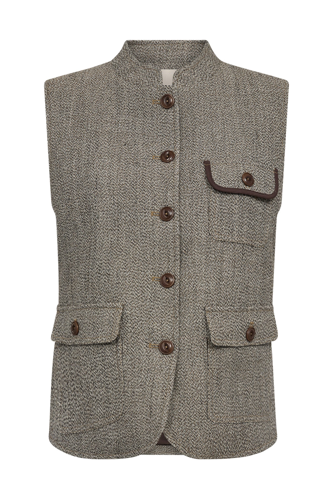 MMAbigail Utah Vest Dark Camel - 181200